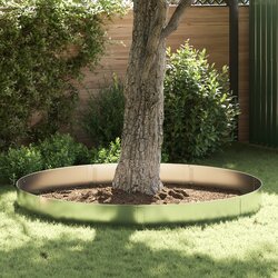 vidaXL Omejitve trave 5 kosov 25x100 cm Prilagodljivo Galvanizirano jeklo Cene