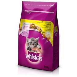 Whiskas Briketi Junior piščanec, 300 g, hrana za mačke Cene