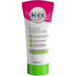 Veet Pure - depilacijska krema za noge in telo - za občutljivo kožo (200 ml) Cene