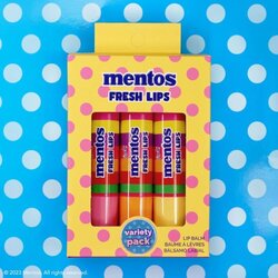 Rude Cosmetics set balzama za usne MENTOS FRESH LIPS Tropical Mix 4 g Cene