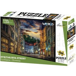 I Feel Slovenia sestavljanka 2D Ljubljana, 61x46cm, 500 kos Cene