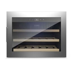 Caso WineSafe 18 EB Inox Einbau Weinkühlschrank für 18 Flaschen Cene