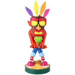 EXQUISITE GAMES Crash Bandicoot Cable Guy Aku Aku Crash 20 cm Cene