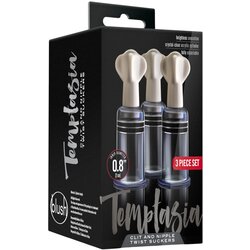 Blush Temptasia Clit & Nipple Twist Suckers Cene
