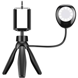 Apexel APL-JJ21FL tripod za mobitel sa LED svjetlom crni Cene
