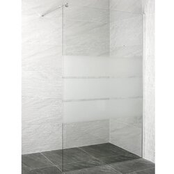 AQUAART Tuš stena Vetro Linea (140 x 200 cm, steklo: 8 mm, z nosilcem 70-120 cm) Cene