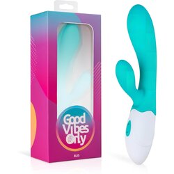 Good Vibes Only rabbit vibrator Blis, tirkizan Cene