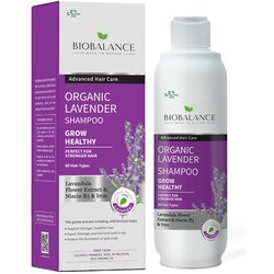 BIOBALANCE Organic Lavander Shampoo for Longer and Stronger Hair 330 ml Cene