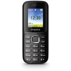 Emporia FN313_001 mobilni telefon 32 MB 4.5 cm (1.77 palac) crna Single-SIM Cene