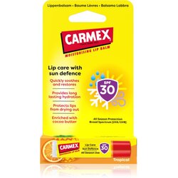 Carmex Tropical Sun Defense zaščitni balzam za ustnice SPF 30 4,25 g Cene