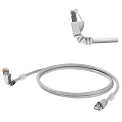 Weidmüller 1248280005 RJ45 omrežni kabel\, Patch kabel CAT 6a S/FTP 0.50 m siva UL-certificirano 1 kos, (20414107) Cene