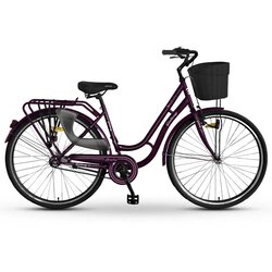 Galaxy bicikl giulia 26" ljubičasta/bela mat /19309 Cene