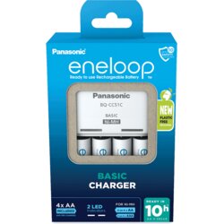 Panasonic Eneloop K-KJ51MCD40E punjač sa 4 2000mAh AA baterije Cene