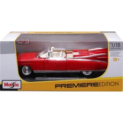 Maisto Cadillac Eldorado Biarritz, Cabrio ´59 - 1:18 - rdeča-bela Cene