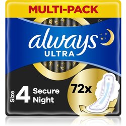Always Ultra Secure Night ulošci 72 kom Cijene