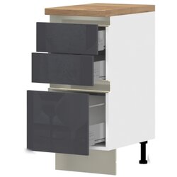 Jela spodnji element R-40-3MBOX/5 za kuhinjo infinity (več barv)-antracit, visoki sijaj Cene