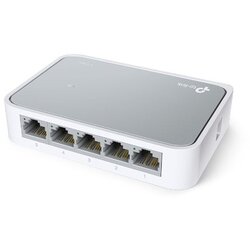Tp-link Switch TL-SF1005D, 5-Port RJ45 10/100Mbps desktop switch, Fanless, Auto Negotiation/Auto MDI/MDIX, Plastic case Cijene