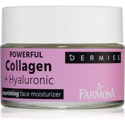 Farmona Dermiss Powerful Collagen + Hyaluronic hranilna krema za obraz za dan in noč 50 ml Cene