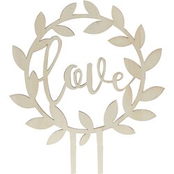 Ginger Ray® ukras za tortu love wooden Cijene