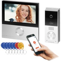 Orno Video interfon 7", set, Full HD, WiFI, IP65, Talos - OR-VID-MS-1078 Cene