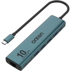 Onten USB Hub UC616 6u1 Blue Cene