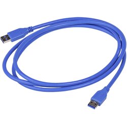 Akyga USB kabel USB-A vtič\, USB-A vtič 1.80 m modra AK-USB-14, (20578054) Cene