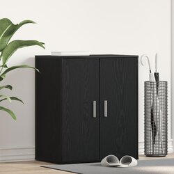 vidaXL ormarić za cipele crni hrast drvo 60 x 35 x 70 cm Cijene