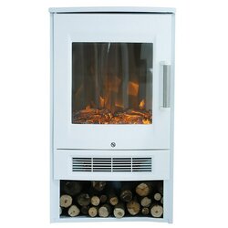 VOLTOMAT HEATING Električni kamin (Bela, 900 W - 1.800 W, 34,5 x 44 x 74,5 cm) productname.garantie.plussign BAUHAUS garancija 5 let za naprave na električni ali motorni pogon Cene