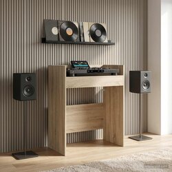 Dj stol Hrast sonoma 82 x 45 x 102 cm Konstruirano drvo Cene