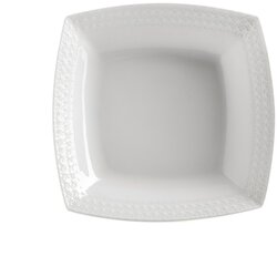Evviva Globok krožnik Margherita 21x21cm / bel / porcelan, (5000199193) Cene
