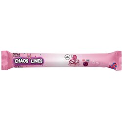 Chaos Candy Chaos Lines, bombone sa slatkim punjenjem, grožđe i jagoda, 26g Cene