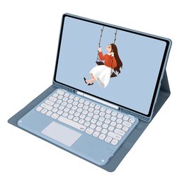 Royal Bailey Flip cover in Bluetooth Tipkovnica YM-T970C za Samsung Tab S7+ 12.4" T970/Samsung Tab S7 FE 12.4" T730/Samsung Tab S8+ 12.4" X800, (21593904) Cene