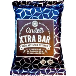 Anđeli Energetski bar od ovsenih pauhuljica Xtra čokolada i suvo grožđe 60g Cene