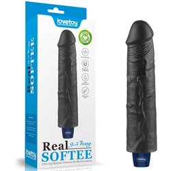 Lovetoy 2024 Vibracijski Penis Lovetoy Real Softee Black 9,5'' Cene