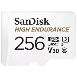 SanDisc Micro SD Card 256GB SanDisk High Endurance 100MB/s Cene