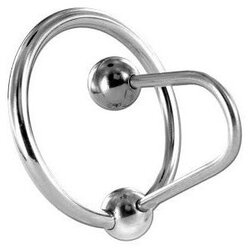 Metal Hard ANILLA GLANDE CON PLUG Cene