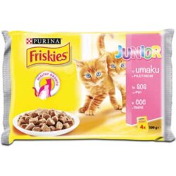Friskies cat junior sos piletina mv 4x85g hrana za mačke Cene