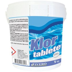 Ivero klor tablete 200g - 1 kg Cene