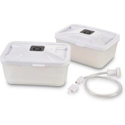 Solis kutija za vakuumiranje bela 600 ml (2 komada) Cene