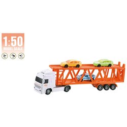 Wenyi narandžasti transportni šleper sa kolima 1:50 Cene