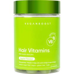 Veganboost Gumeni bomboni s vitaminima za kosu - Jabuka Cene