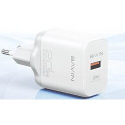 BAVIN punjač 20w USB a + kabl type c bela ( 90061 ) Cene