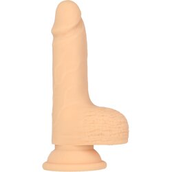 Naked Addiction 6.5" Thrusting Dong with Remote Vanilla Cene
