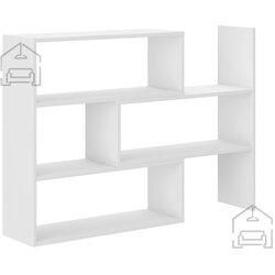 ADRK Furniture Regal Kari - bel Cene
