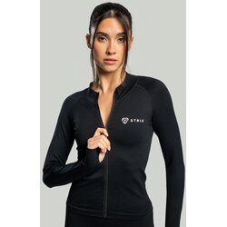 STRIX ženski sportski top seamless black Cene