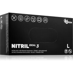Espeon Nitril Ideal3 Black nitrilne rukavice bez pudera veličina L 100 kom Cene