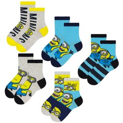 Licensed Kids socks Minion 5P Frogies Cene