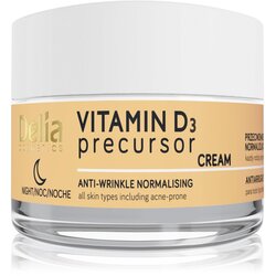 Delia Cosmetics Vitamin D3 Precursor nočna krema proti gubam 50 ml Cene