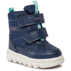 Geox Zimski škornji B Willaboom Girl B A B365AE 0FU54 C4002 M Navy Cene