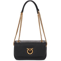 Pinko CLICK SOFT HORIZONTAL CHAIN MN. BOTTALATO GRANDE Crna Cene